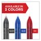 Sharpie Professional Design Roller Ball Pen, Stick, Fine 0.5 mm, Red Ink, Black Barrel, PK12 PK 2093226 - alternate 3